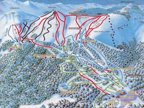 Pistas de Esqu Cerro Chapelco.